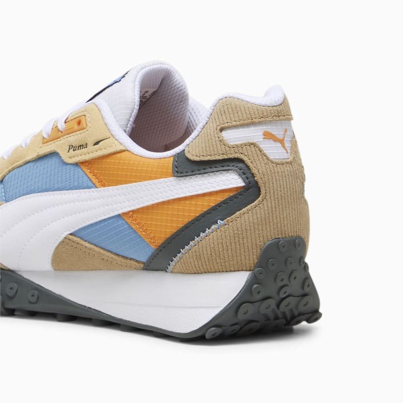 Puma | Men's Blktop Rider Multicolor Sneakers - Team Light Blue-Chamomile