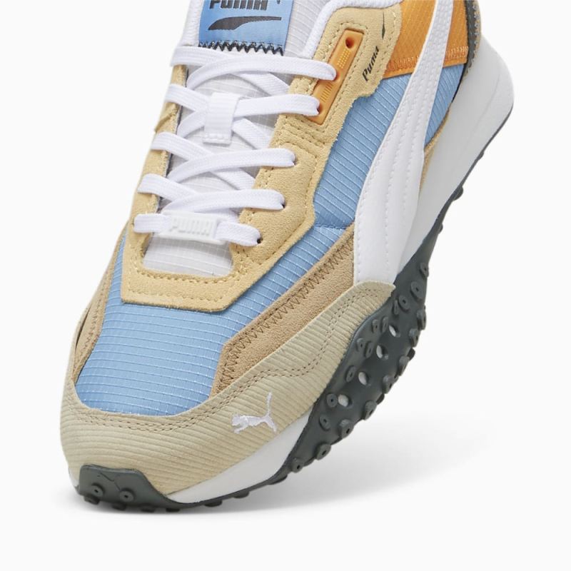 Puma | Men's Blktop Rider Multicolor Sneakers - Team Light Blue-Chamomile