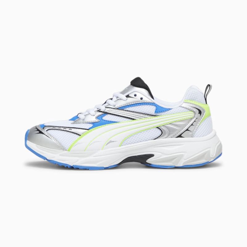 Puma | Men's Morphic Sneakers - White-Ultra Blue