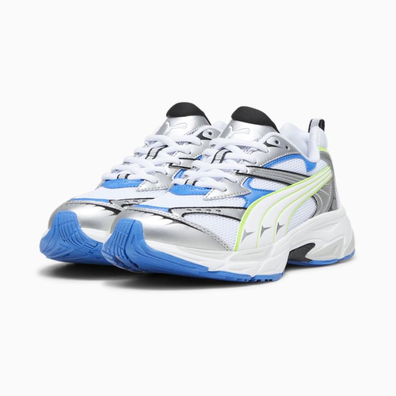 Puma | Men's Morphic Sneakers - White-Ultra Blue