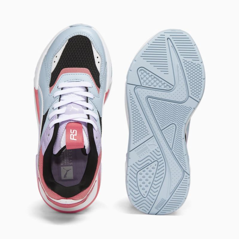 Puma | Girls RS-PULSOID Big Kids Sneakers - Silver Sky-Vivid Violet-Electric Blush