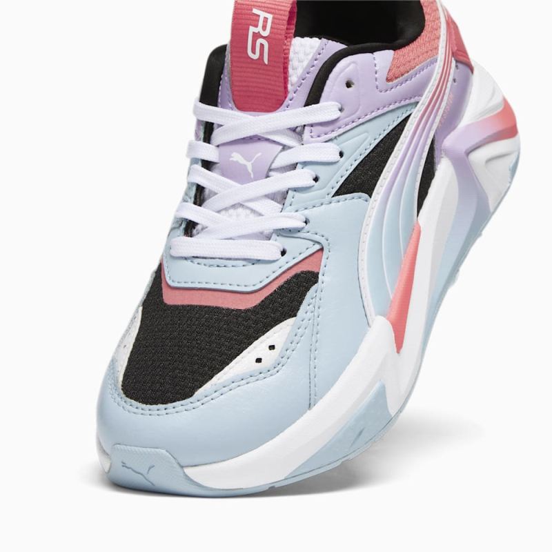 Puma | Girls RS-PULSOID Big Kids Sneakers - Silver Sky-Vivid Violet-Electric Blush