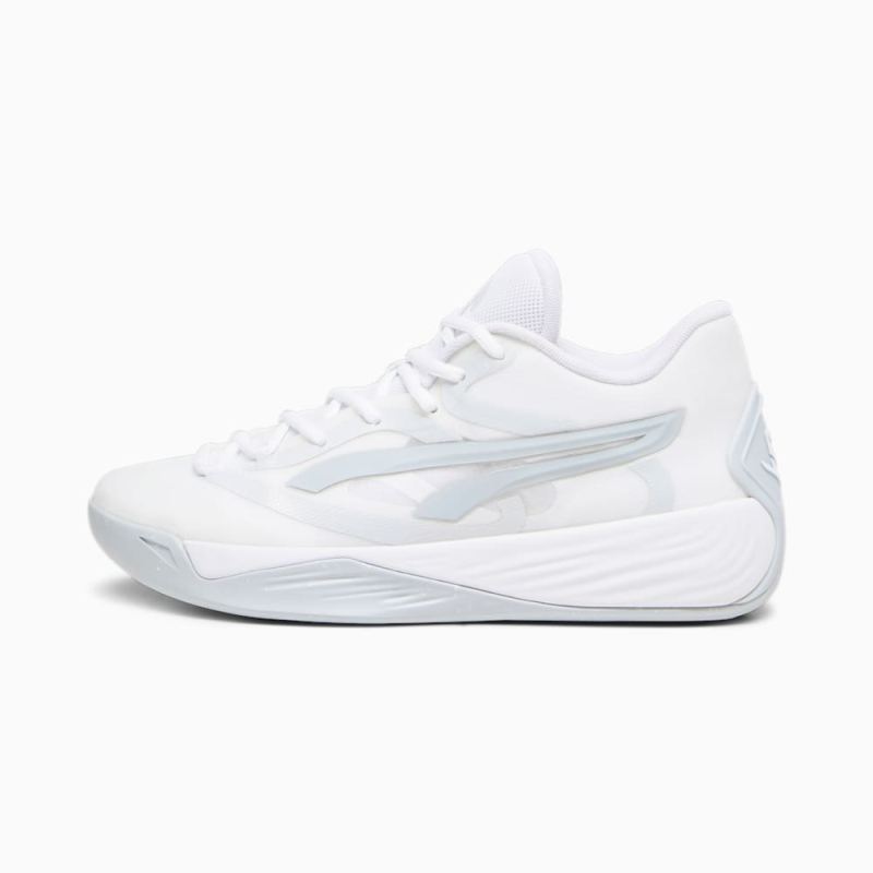 Puma | Women's STEWIE x TEAM Stewie 2 Basketball Shoes - White-Platinum Gray