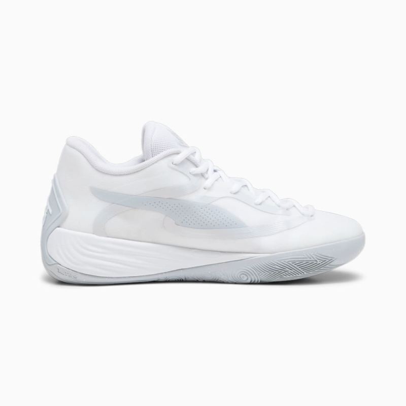 Puma | Women's STEWIE x TEAM Stewie 2 Basketball Shoes - White-Platinum Gray