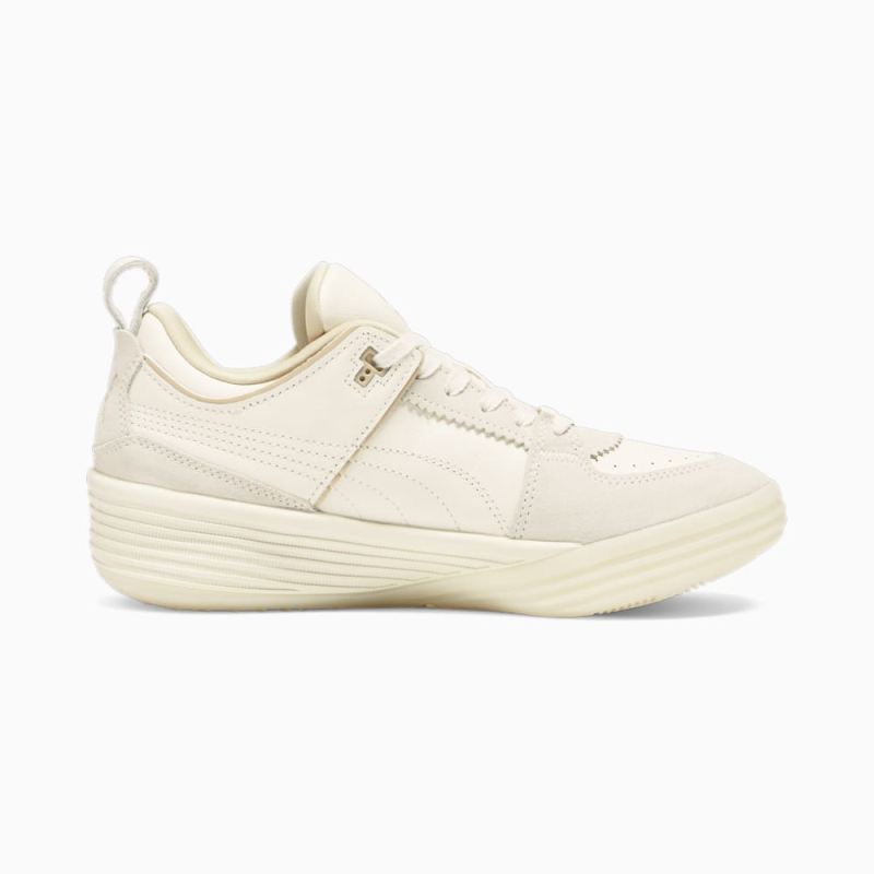 Puma | Women's x TROPHY HUNTING All-Pro NITRO Basketball Shoes - Frosted Ivory-Pebble