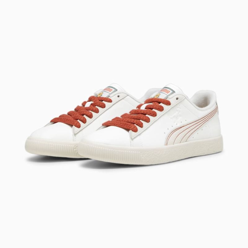 Puma | Men's Clyde Huskie Sneakers - White