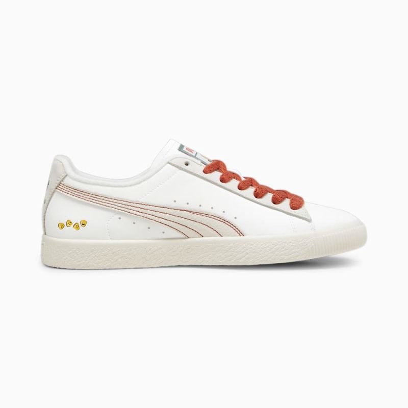 Puma | Men's Clyde Huskie Sneakers - White