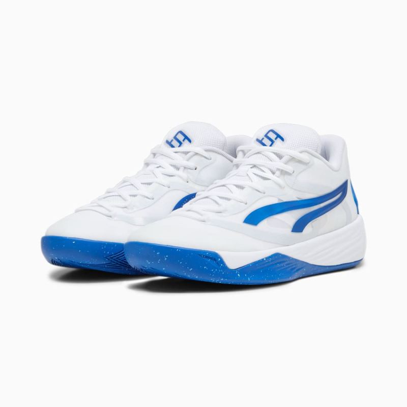 Puma | Women's STEWIE x TEAM Stewie 2 Basketball Shoes - White-Clyde Royal