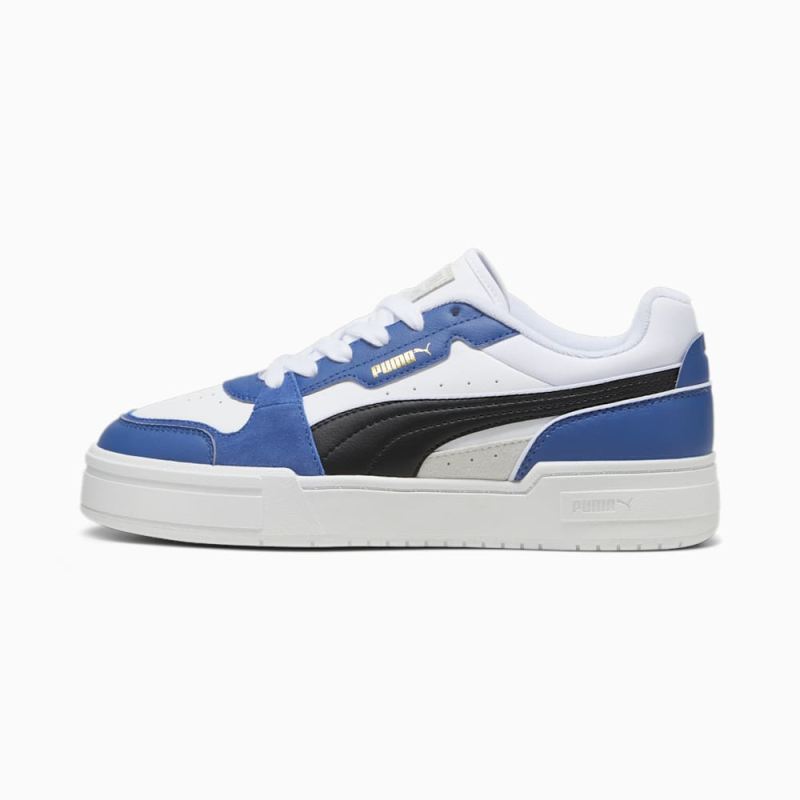 Puma | Men's CA Pro Lux III Sneakers - White-Cobalt Glaze-Black