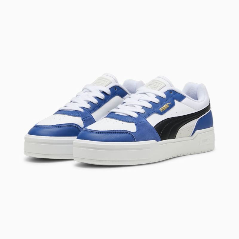 Puma | Men's CA Pro Lux III Sneakers - White-Cobalt Glaze-Black