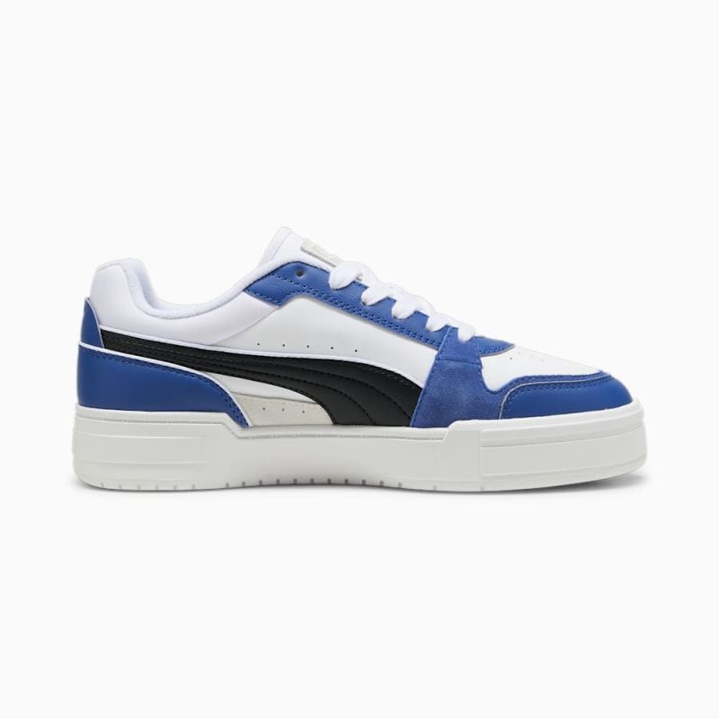 Puma | Men's CA Pro Lux III Sneakers - White-Cobalt Glaze-Black