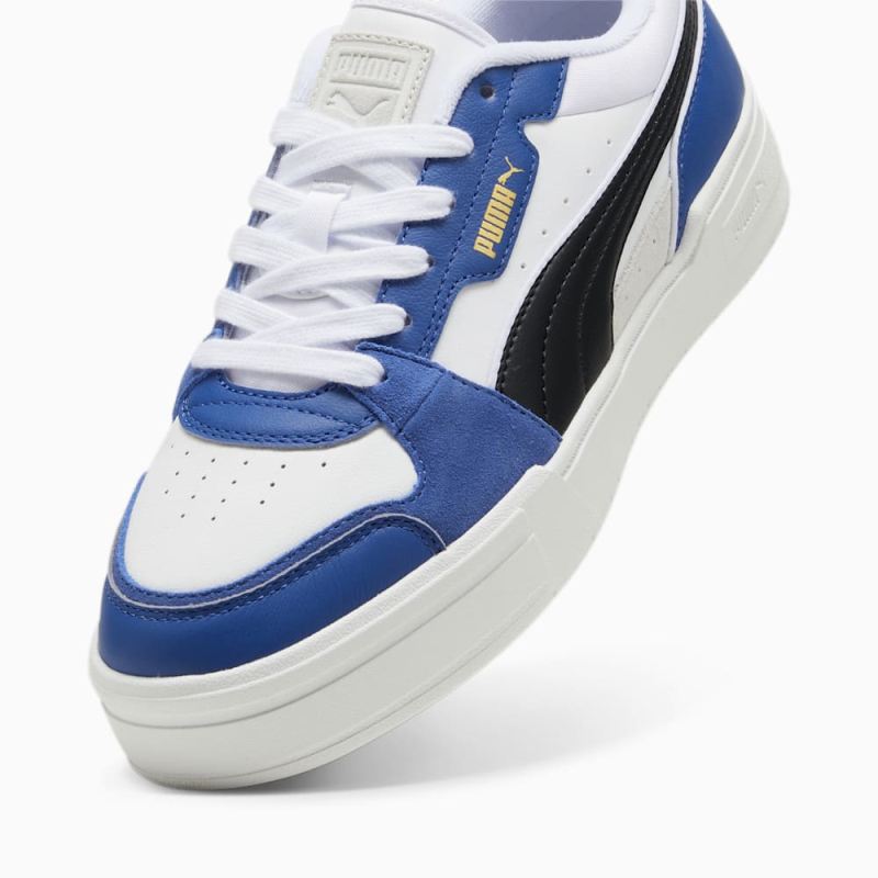 Puma | Men's CA Pro Lux III Sneakers - White-Cobalt Glaze-Black