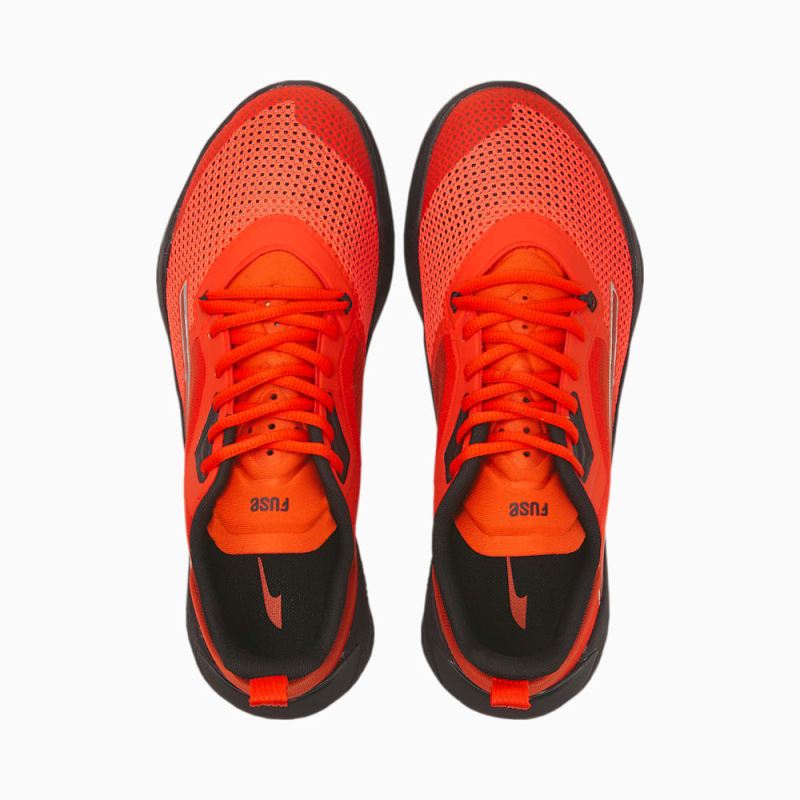 Puma | Men's Fuse 2.0 Training Shoes - Cherry Tomato-Black