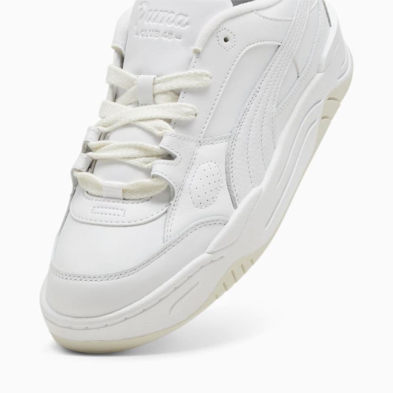 Puma | Men's Puma | Men's-180 Club 48 Sneakers - White-Warm White