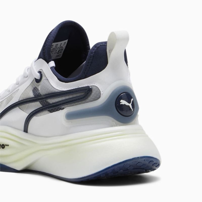 Puma | Men's PWR NITRO Squared Training Shoes - White-Club Navy