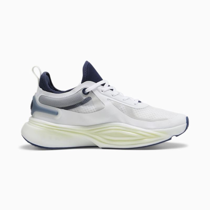 Puma | Men's PWR NITRO Squared Training Shoes - White-Club Navy