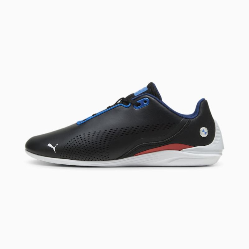 Puma | Men's BMW M Motorsport Drift Cat Decima Motorsport Shoes - Black-Pro Blue-Pop Red