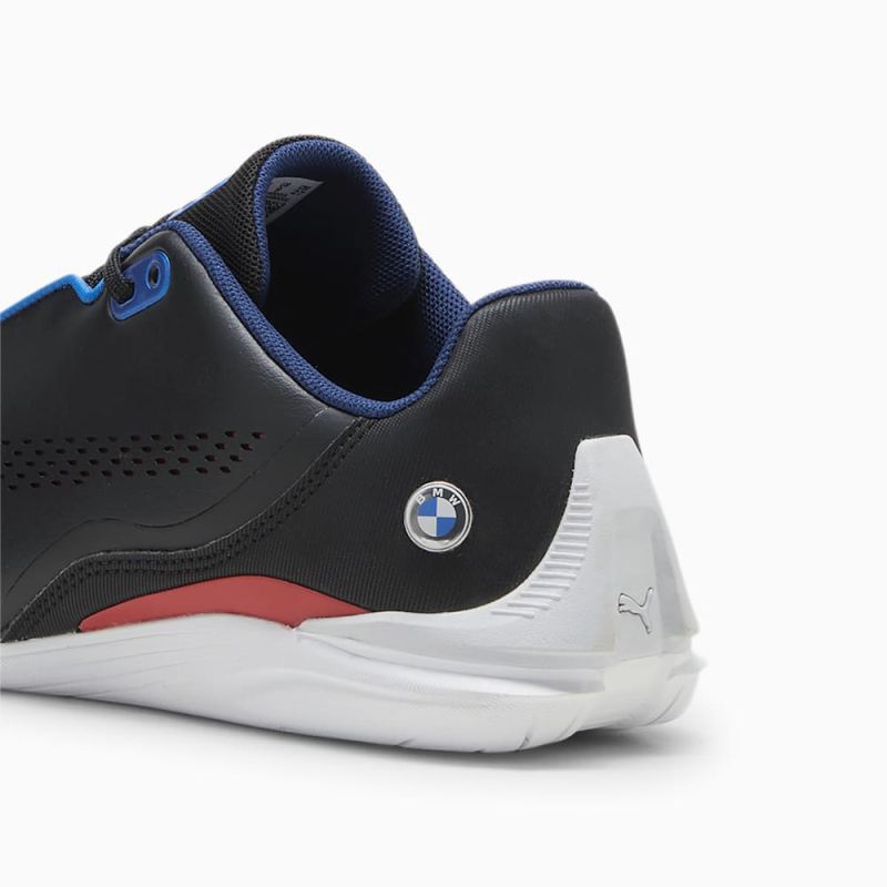 Puma | Men's BMW M Motorsport Drift Cat Decima Motorsport Shoes - Black-Pro Blue-Pop Red