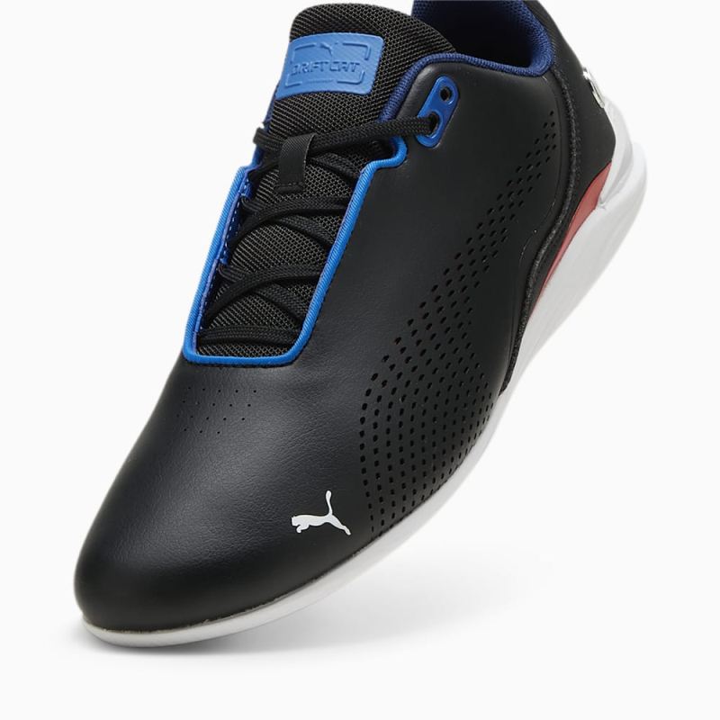 Puma | Men's BMW M Motorsport Drift Cat Decima Motorsport Shoes - Black-Pro Blue-Pop Red