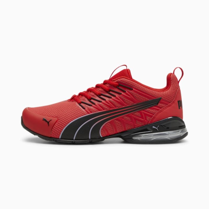 Puma | Men's Voltaic Evo Running Shoe - For All Time Red-Black-Gray Fog