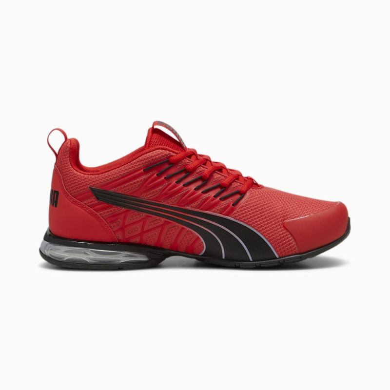 Puma | Men's Voltaic Evo Running Shoe - For All Time Red-Black-Gray Fog