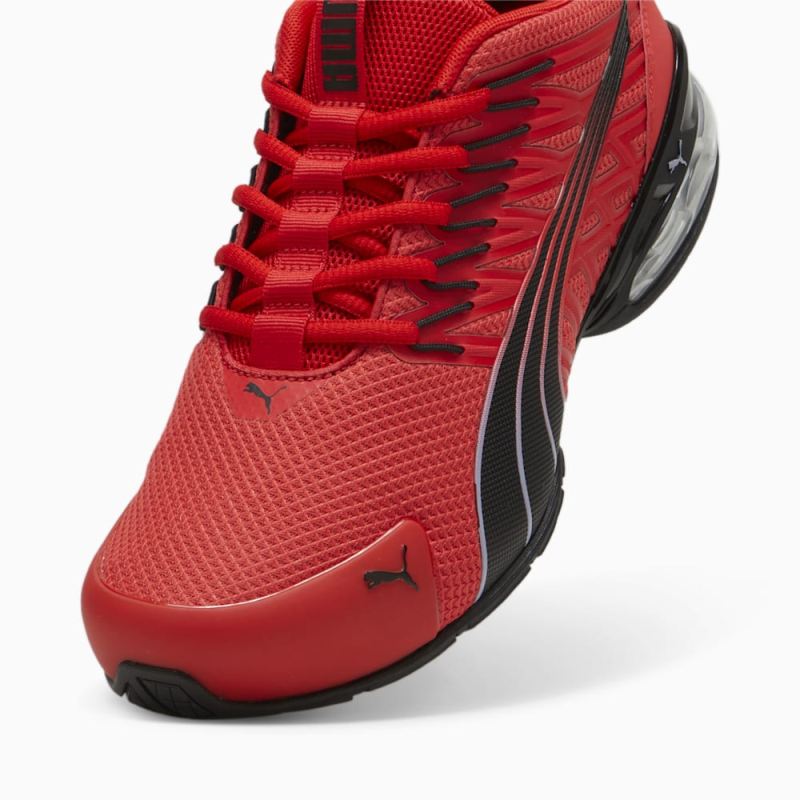 Puma | Men's Voltaic Evo Running Shoe - For All Time Red-Black-Gray Fog