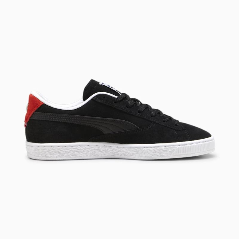 Puma | Men's BMW M Motorsport Suede Sneakers - Black-Cool Cobalt