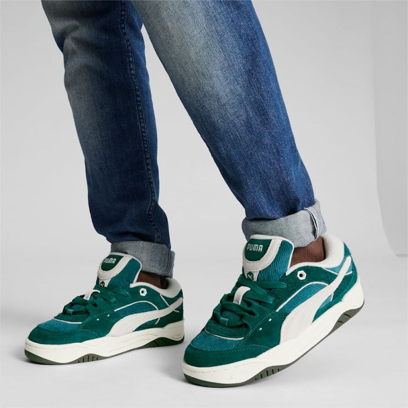 Puma | Men's Puma | Men's-180 Corduroy Sneakers - Malachite-Warm White