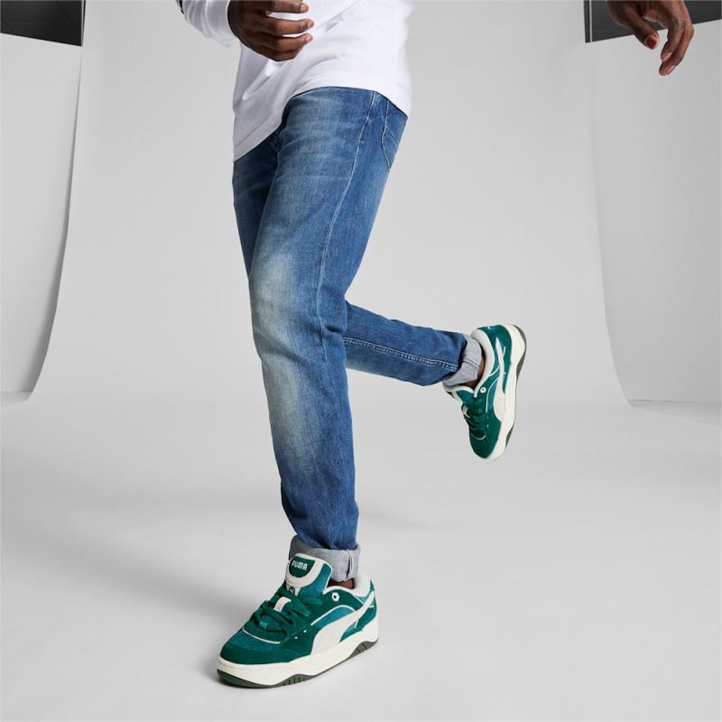 Puma | Men's Puma | Men's-180 Corduroy Sneakers - Malachite-Warm White