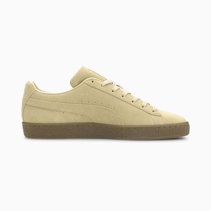 Puma | Men's Suede Gum Sneakers - Pebble-Gum