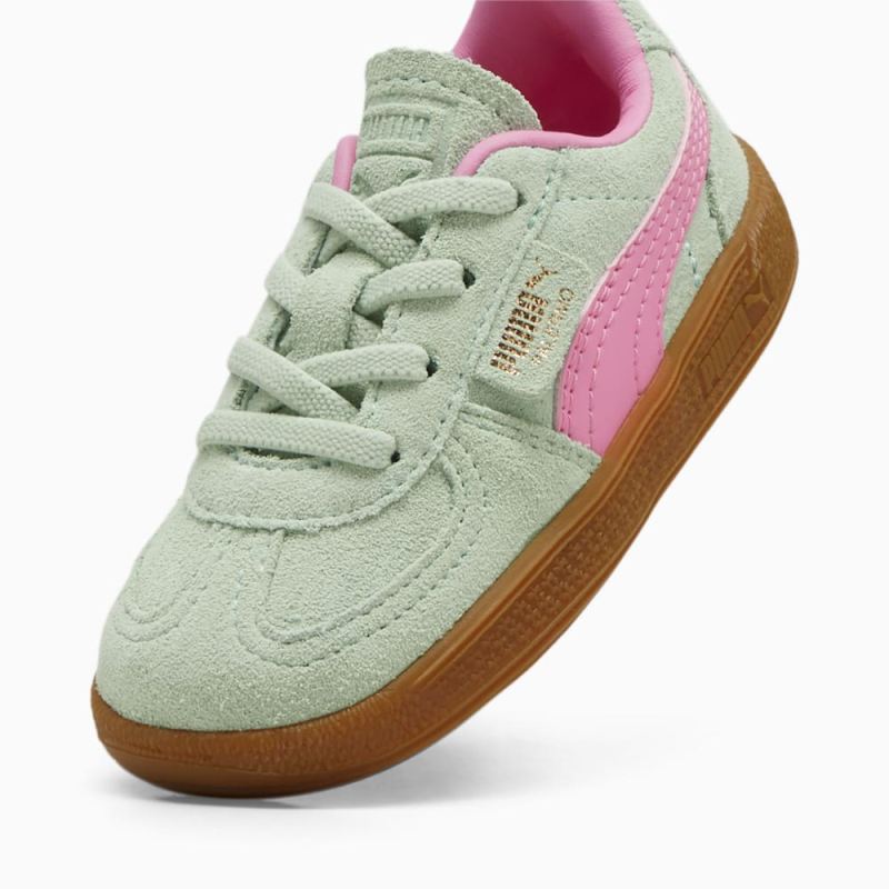 Puma | Boys Palermo Toddlers Sneakers - Fresh Mint-Fast Pink