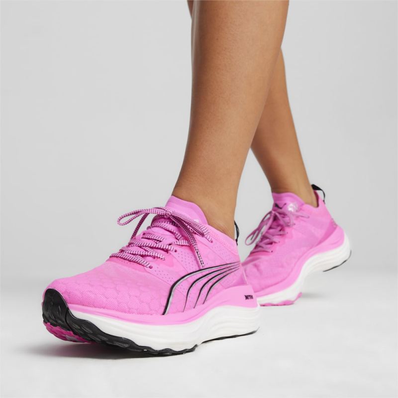 Puma | Women's ForeverRUN NITRO Running Shoes - Poison Pink-Black