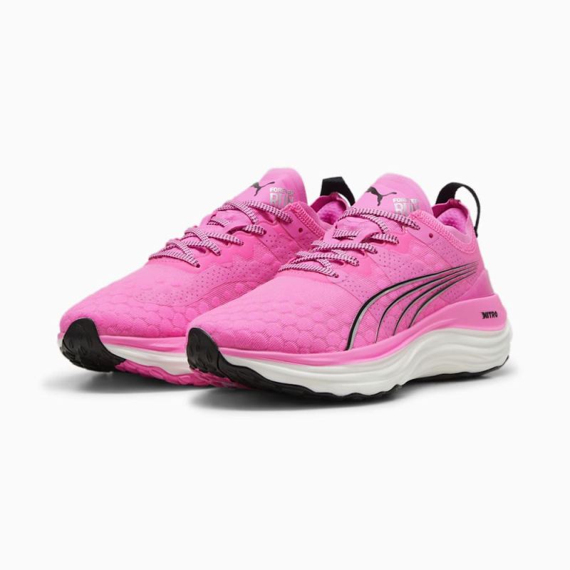 Puma | Women's ForeverRUN NITRO Running Shoes - Poison Pink-Black