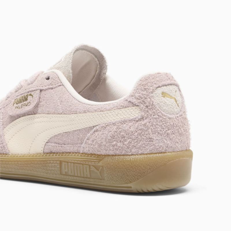 Puma | Women's Palermo Hairy Sneakers - Rose Quartz-Rosebay