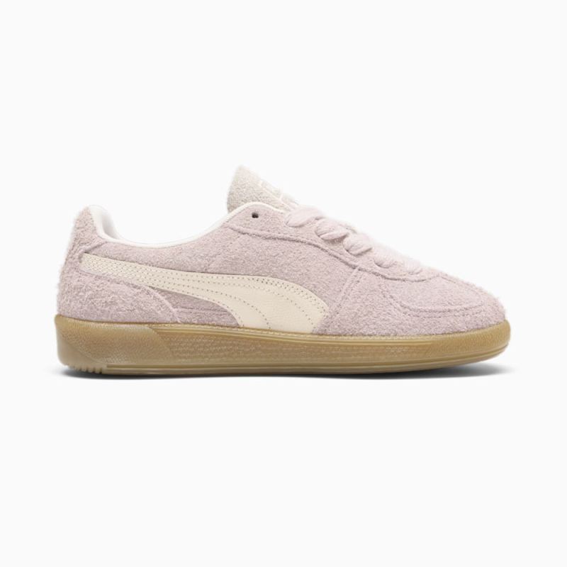 Puma | Women's Palermo Hairy Sneakers - Rose Quartz-Rosebay