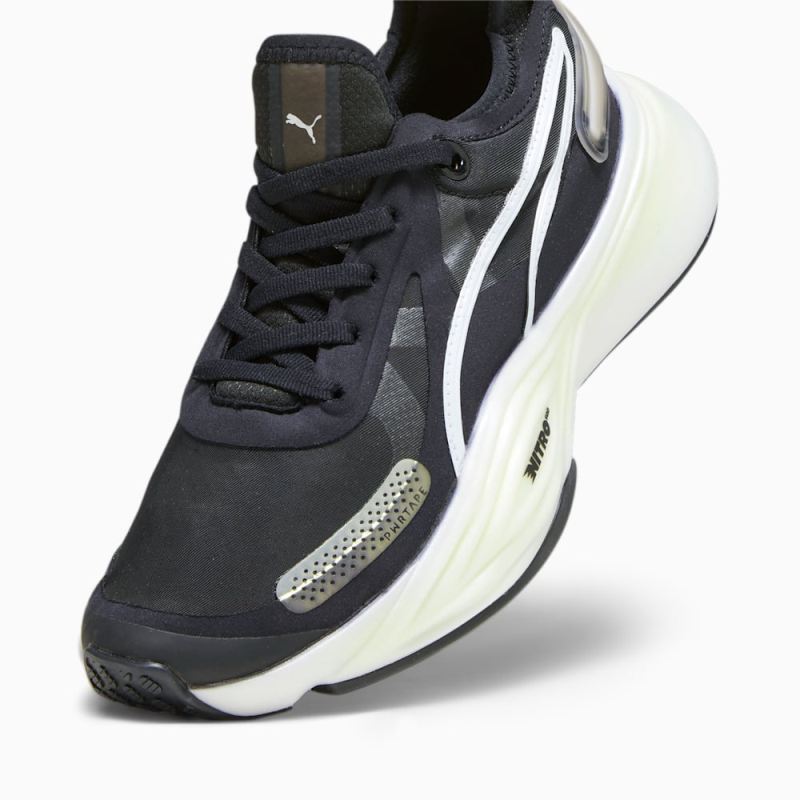 Puma | Women's PWR NITRO Squared Training Shoes - Black-White