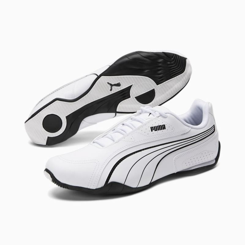 Puma | Men's Redon Bungee Shoes - White-White-Black