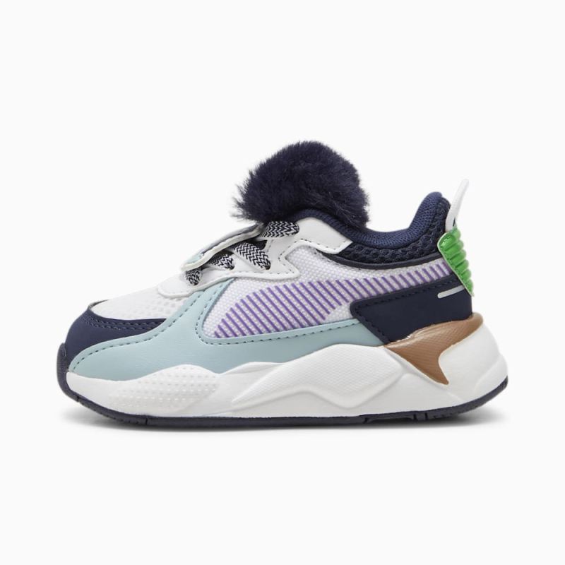 Puma | Boys Puma | Boys x TROLLS RS-X Toddlers Sneakers - White-Ultra Violet