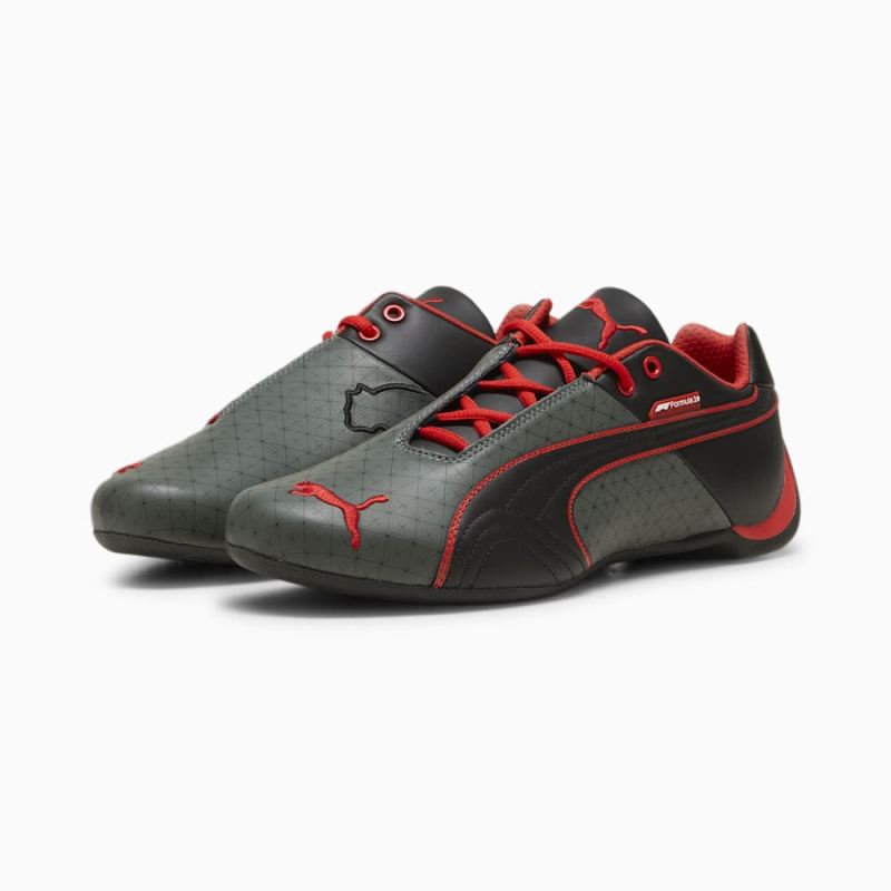 Puma | Men's F1 Future Cat Motorsport Shoe - Mineral Gray-Black