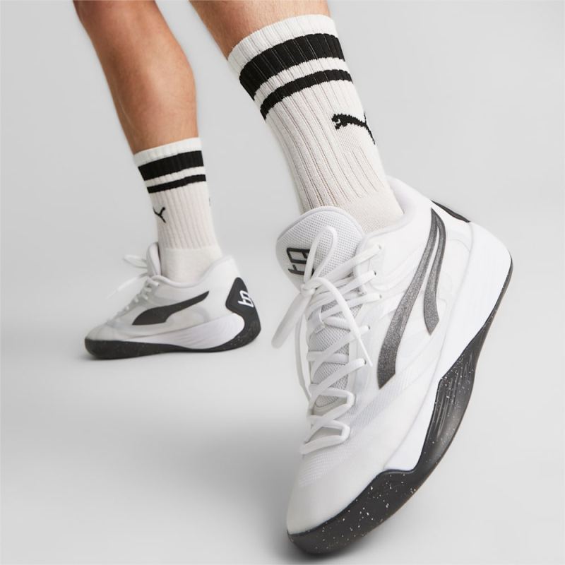 Puma | Women's STEWIE x TEAM Stewie 2 Basketball Shoes - White-Black