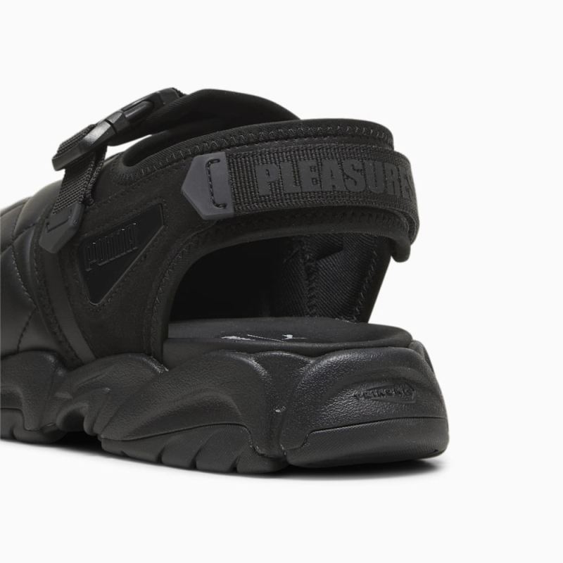 Puma | Men's x PLEASURES TS-01 Quilt Sandals - Black