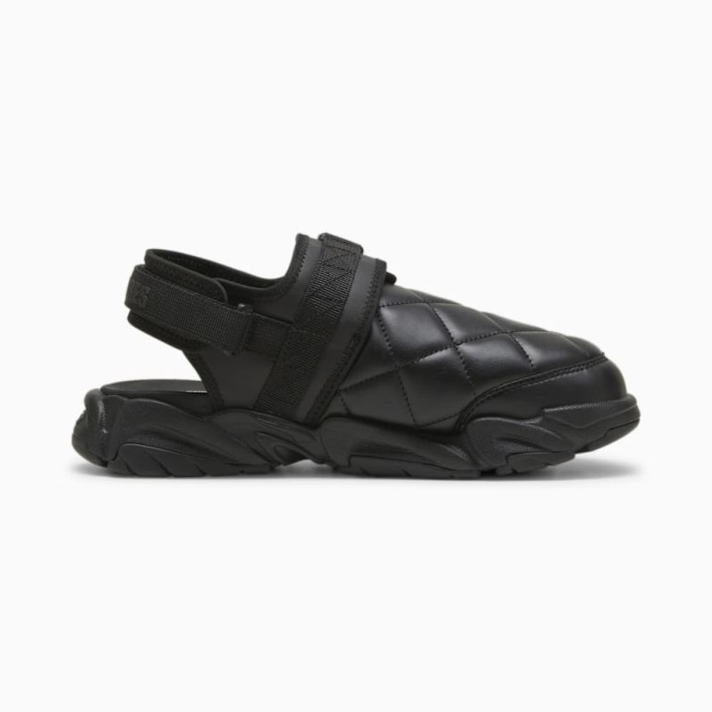 Puma | Men's x PLEASURES TS-01 Quilt Sandals - Black