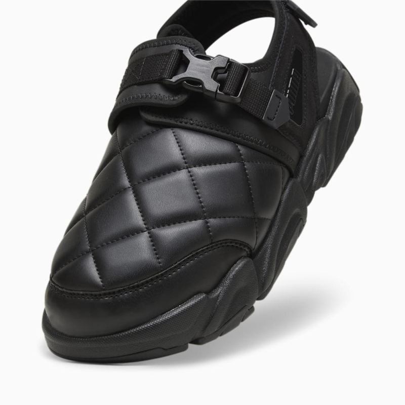 Puma | Men's x PLEASURES TS-01 Quilt Sandals - Black