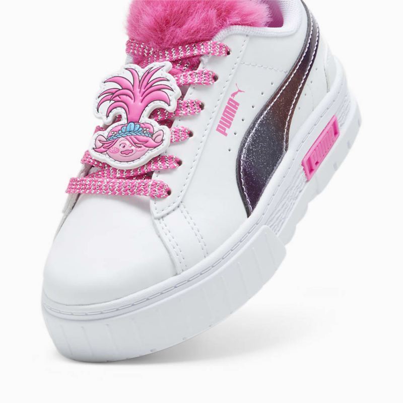 Puma | Girls Puma | Girls x TROLLS Mayze Little Kids Sneakers - White-Ravish