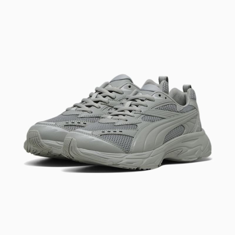 Puma | Women's Morphic Base Sneakers - Smokey Gray-Ash Gray