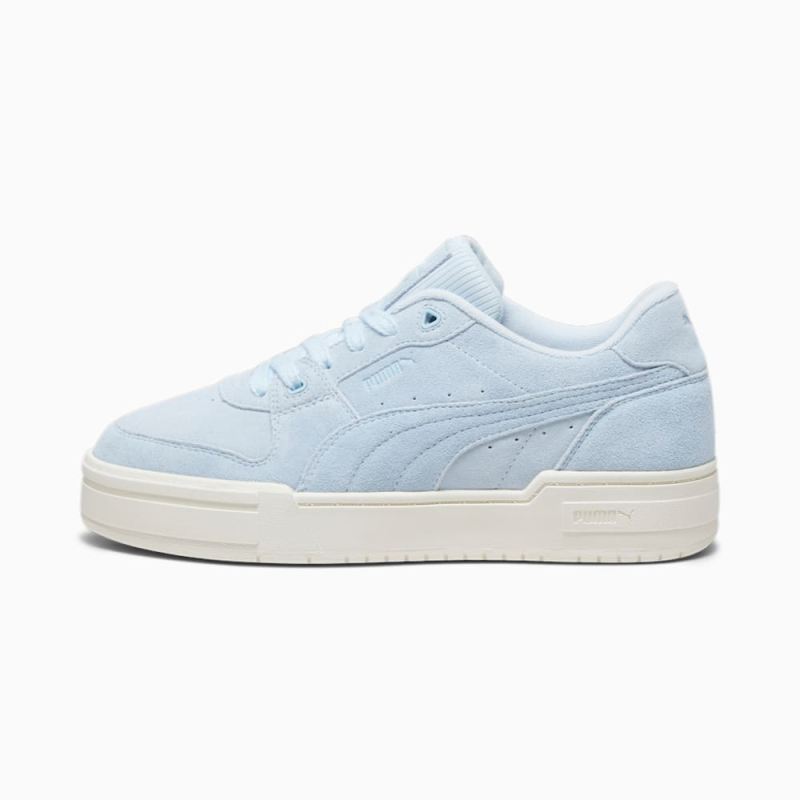 Puma | Men's CA Pro Lux Soft Sneakers - Icy Blue-Warm White