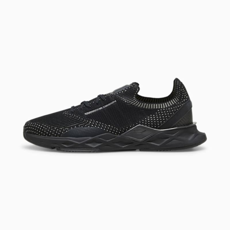 Puma | Men's Porsche Design PWRplate Sport Shoes - Jet Black-Asphalt