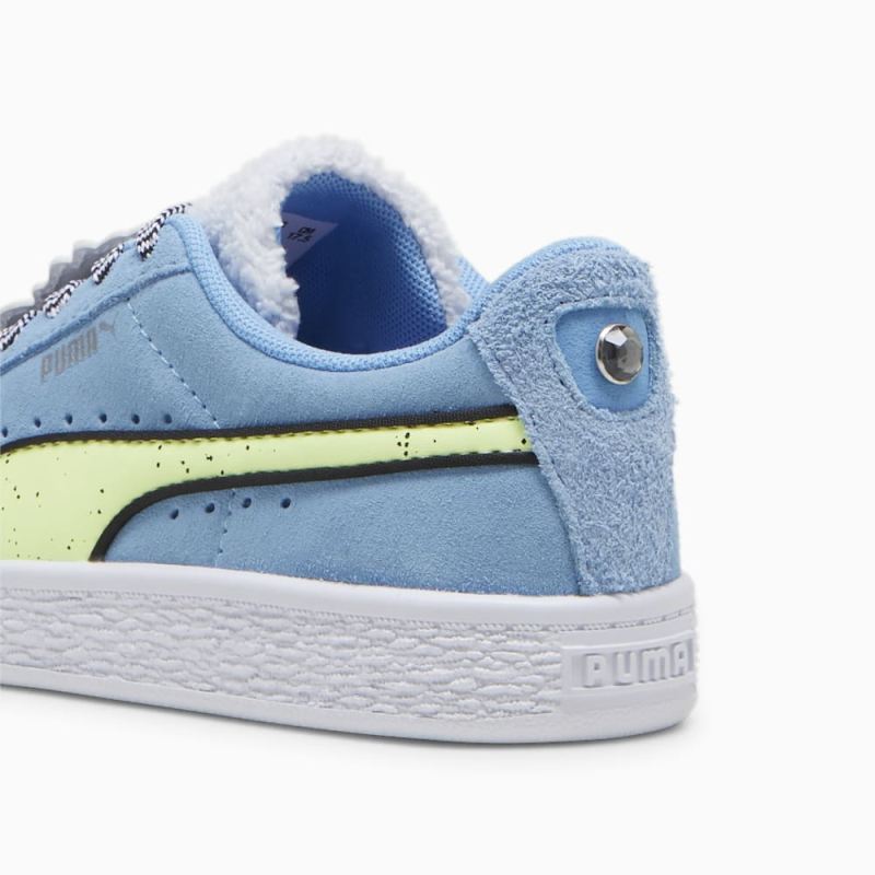 Puma | Boys Puma | Boys x TROLLS Suede Little Kids Sneakers - Team Light Blue-Fizzy Light