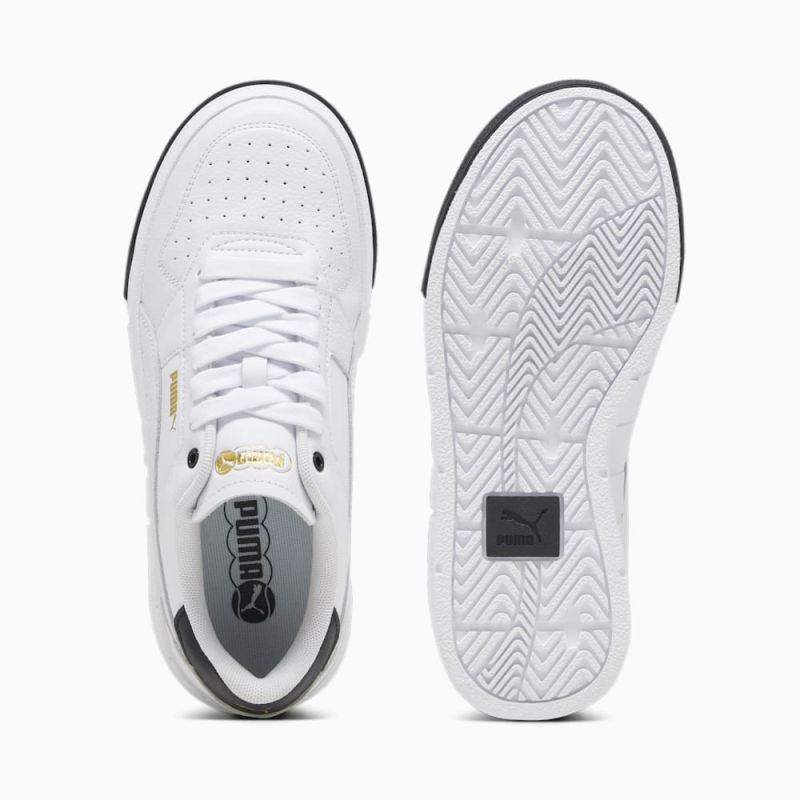 Puma | Women's Cali Court Leather Sneakers - White-Black