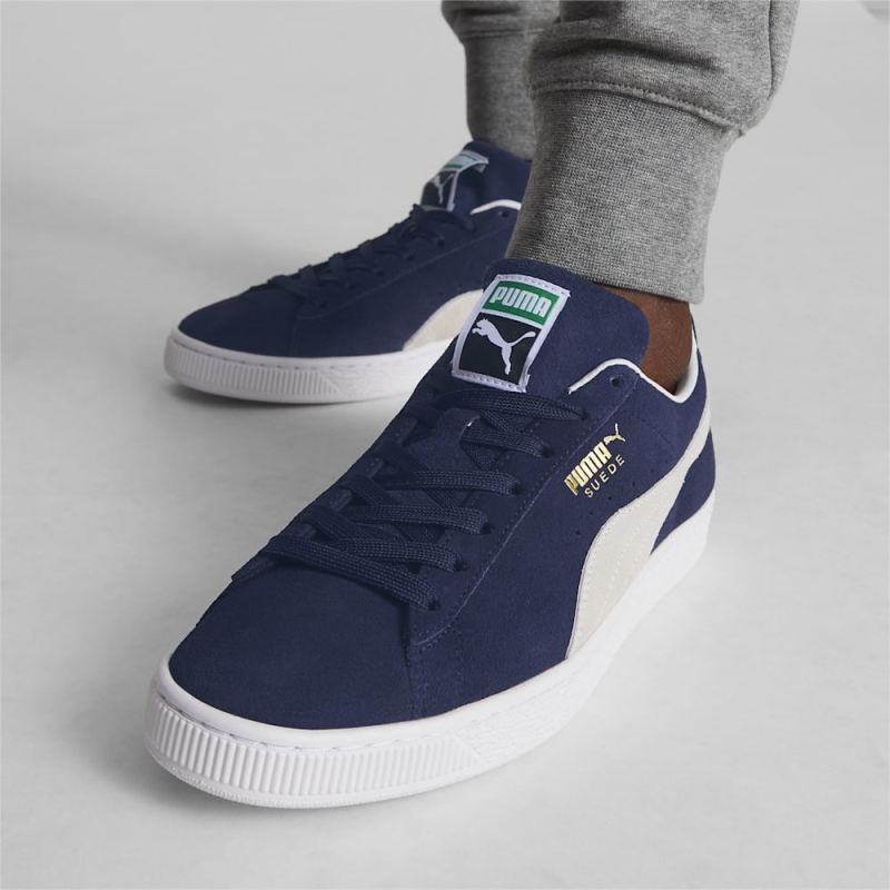 Puma | Women's Suede Classic XXI Sneakers - Peacoat-White